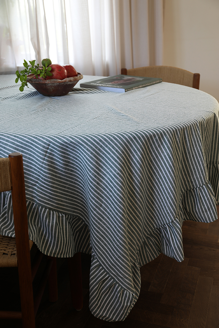 Duk Volang Stripe Grön
