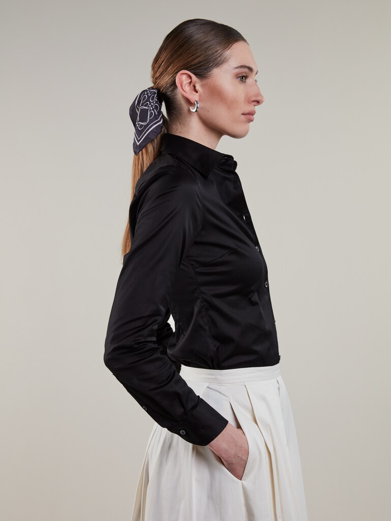 Stenströms Sibylla Shirt, Black - 6