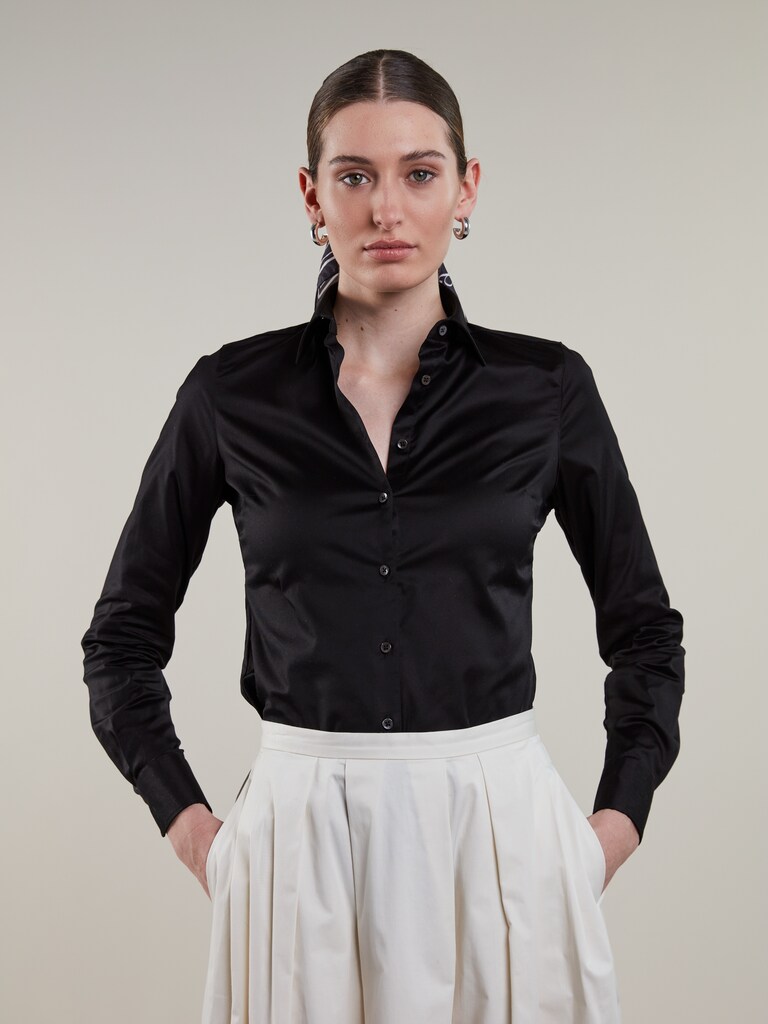 Stenströms Sibylla Shirt, Black - 5