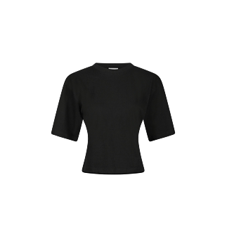 Neo Noir Asha Boxy Tee Black