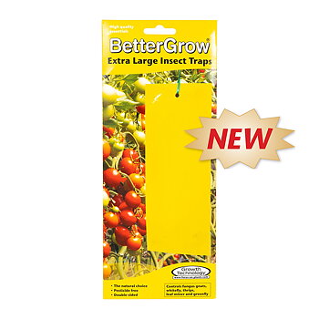 Gula klisterfällor mot insekter – Better Grow (10-pack, rektangulära)