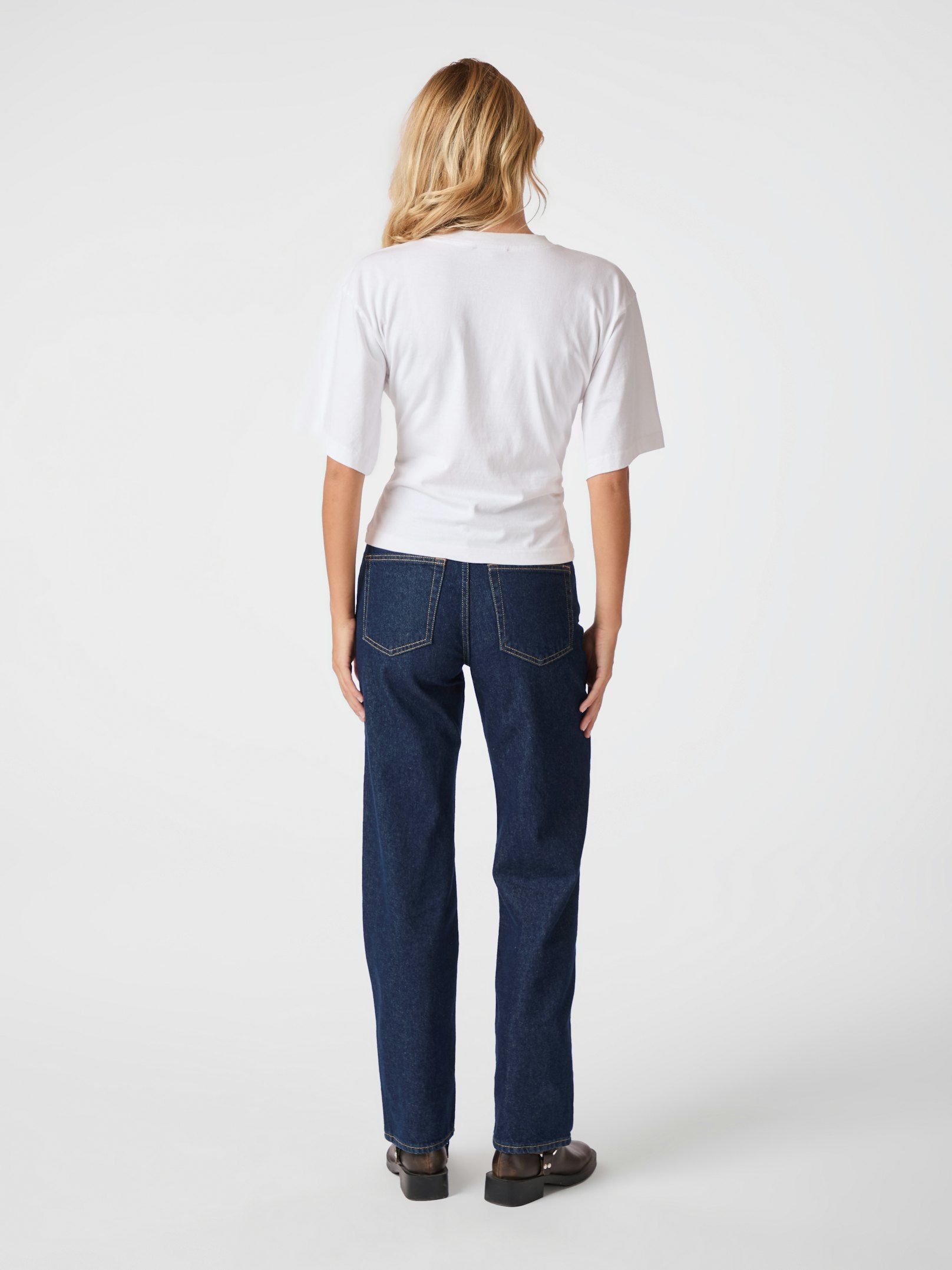 Neo Noir Asha Boxy Tee White - 5