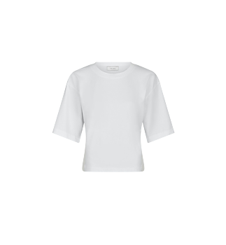 Neo Noir Asha Boxy Tee White