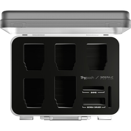 Thypoch Hard Case for 4 or 5 Simera-C Lenses (Silver) - 2