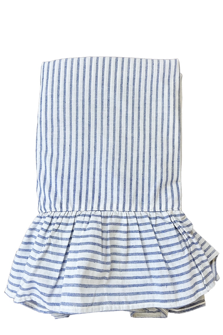 Duk Volang Stripe Vit/Blå - 2