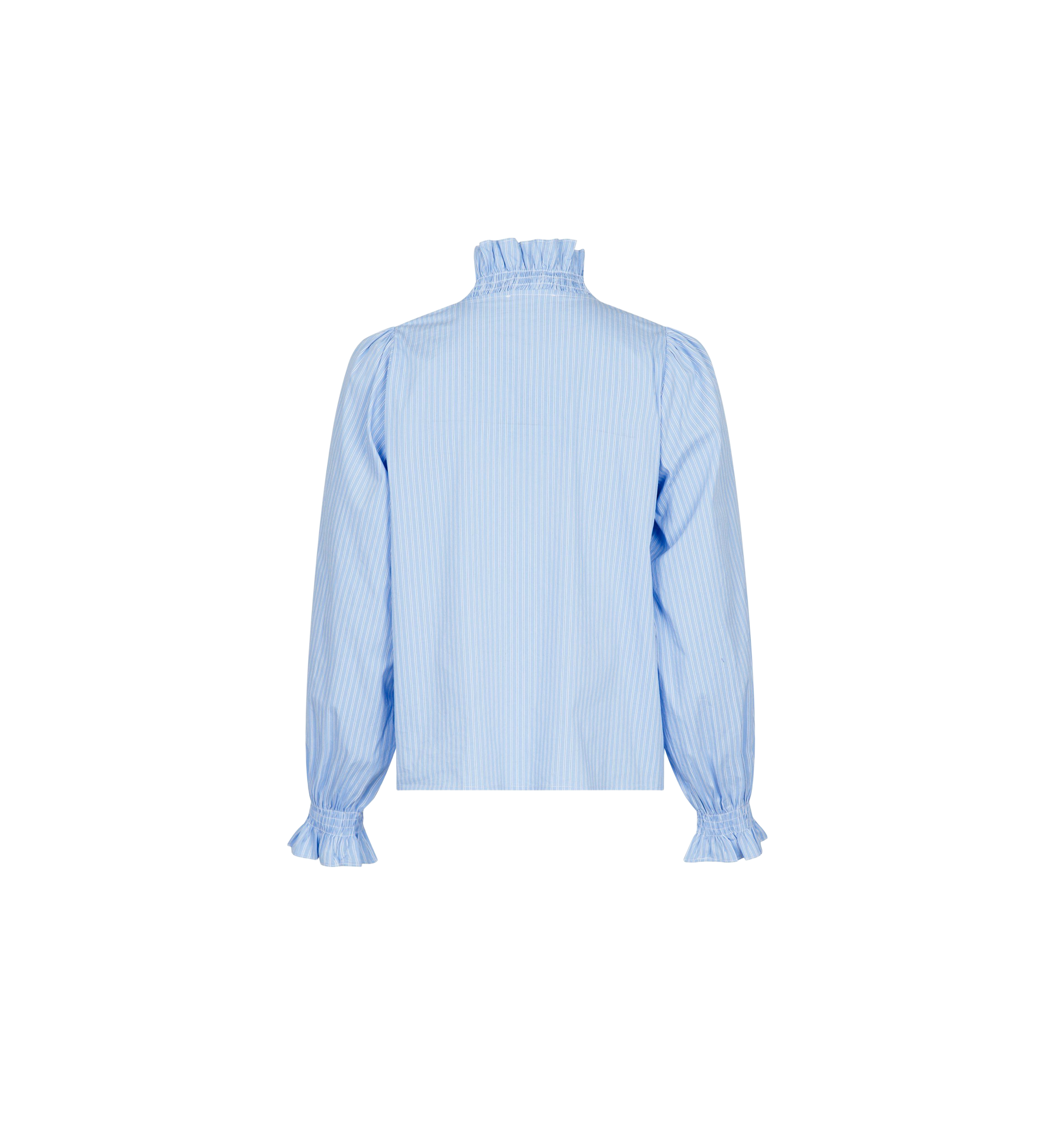 Neo Noir Brielle Stripe Shirt Light Blue - 4