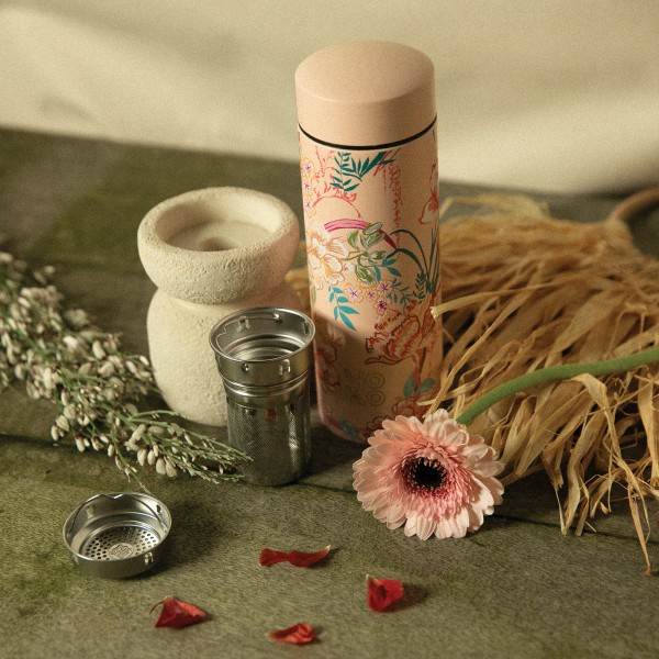 Thermos bottle with strainer Bali 350ml, Yoko - 2