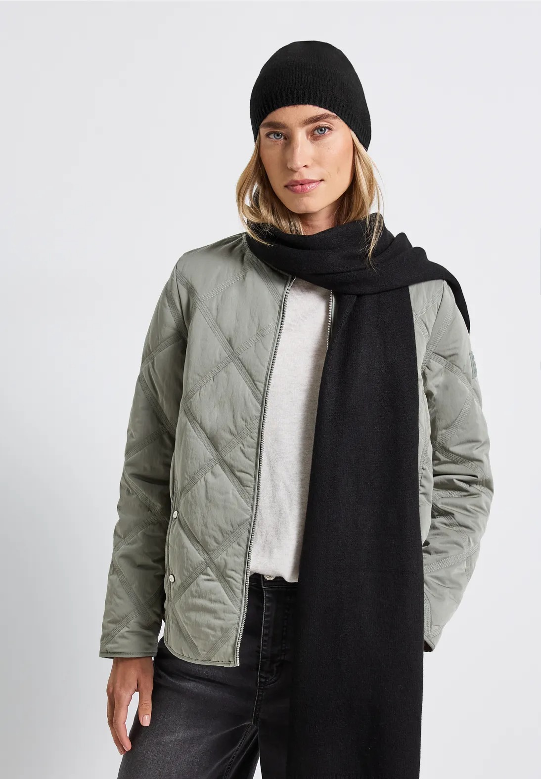 OP Beanie Fine Knit - Black - Street One - 3