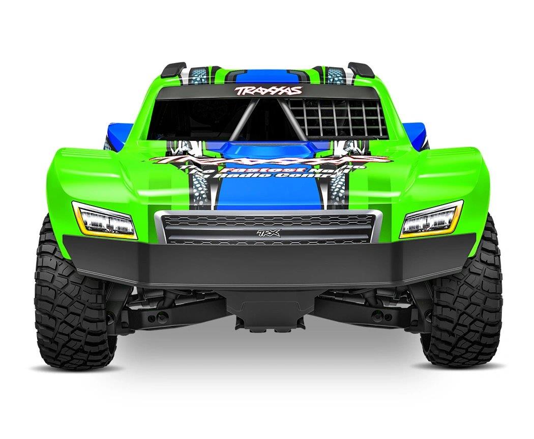 Traxxas Mini Slash 4x4 RTR TQ BL-2s Grön - USB-C Laddare / 2s LiPo - 5
