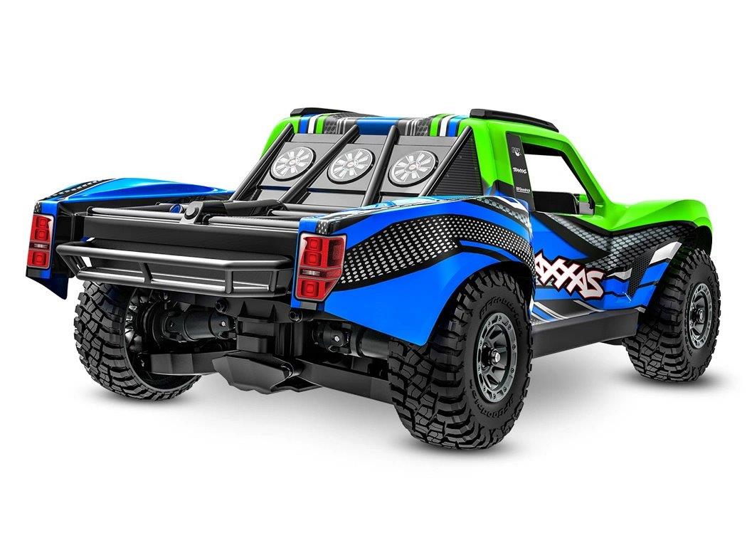 Traxxas Mini Slash 4x4 RTR TQ BL-2s Grön - USB-C Laddare / 2s LiPo - 6