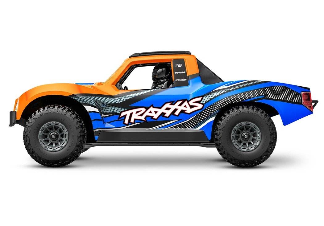 Traxxas Mini Slash 4x4 RTR TQ BL-2s Orange - USB-C Laddare / 2s LiPo - 5