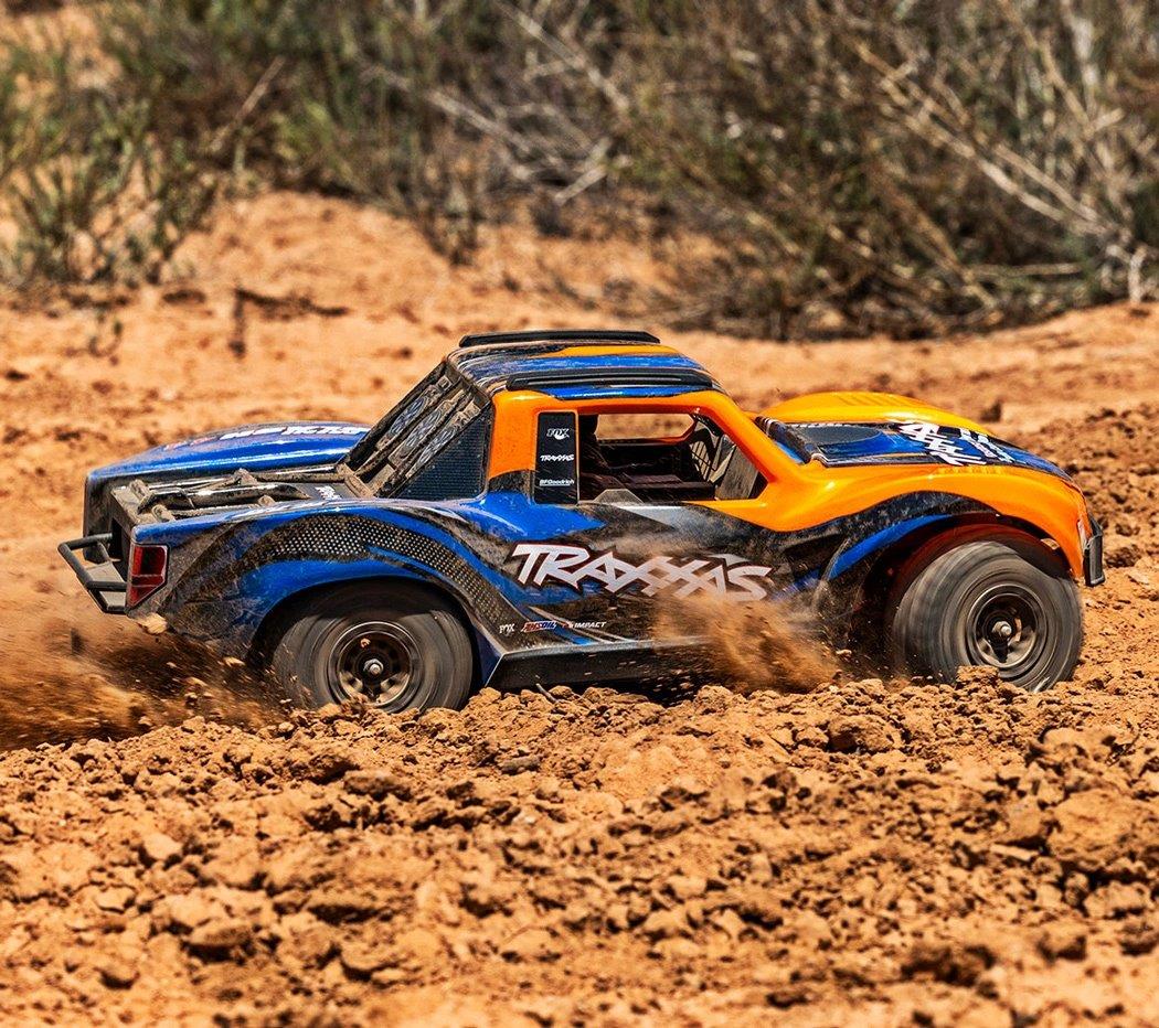 Traxxas Mini Slash 4x4 RTR TQ BL-2s Orange - USB-C Laddare / 2s LiPo - 11