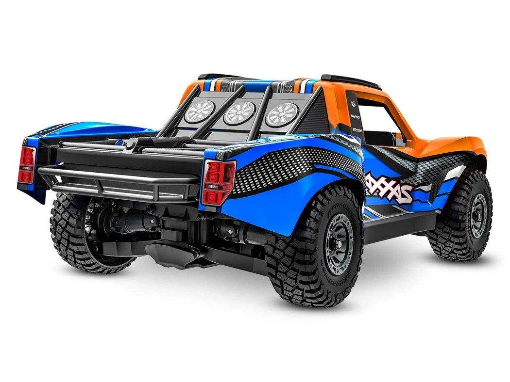 Traxxas Mini Slash 4x4 RTR TQ BL-2s Orange - USB-C Laddare / 2s LiPo - 3