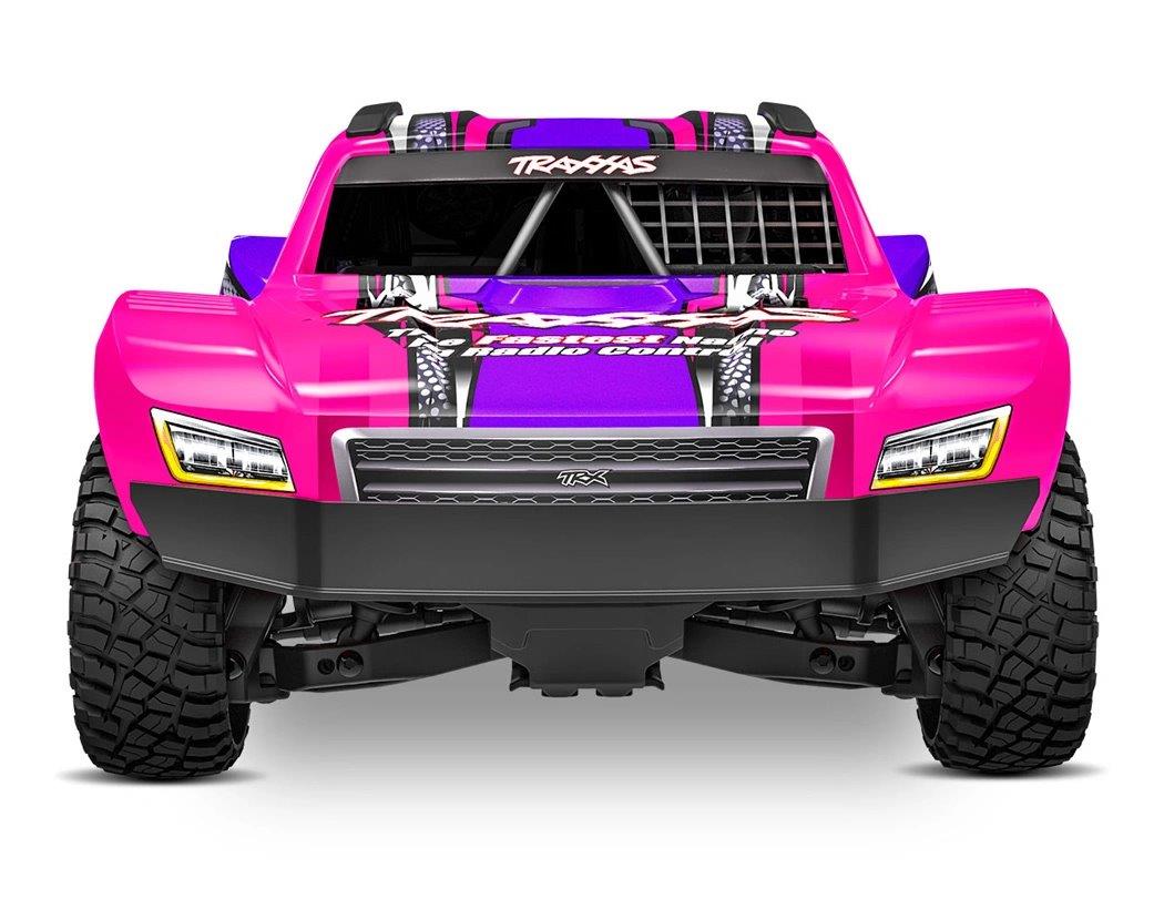 Traxxas Mini Slash 4x4 RTR TQ BL-2s Rosa - USB-C Laddare / 2s LiPo - 5