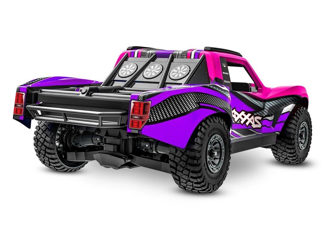 Traxxas Mini Slash 4x4 RTR TQ BL-2s Rosa - USB-C Laddare / 2s LiPo - 3