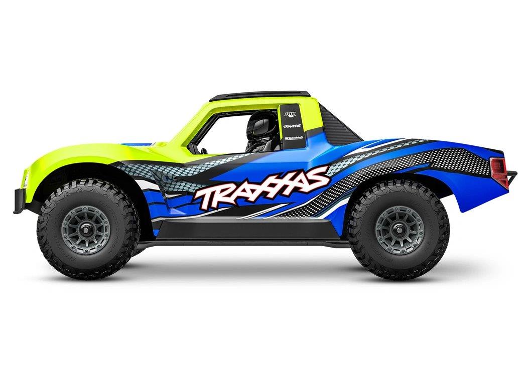 Traxxas Mini Slash 4x4 RTR TQ BL-2s Gul - USB-C Laddare / 2s LiPo - 3