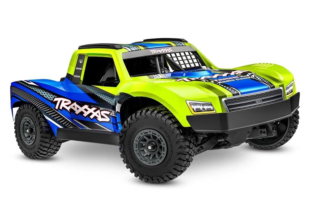 Traxxas Mini Slash 4x4 RTR TQ BL-2s Gul - USB-C Laddare / 2s LiPo - 2