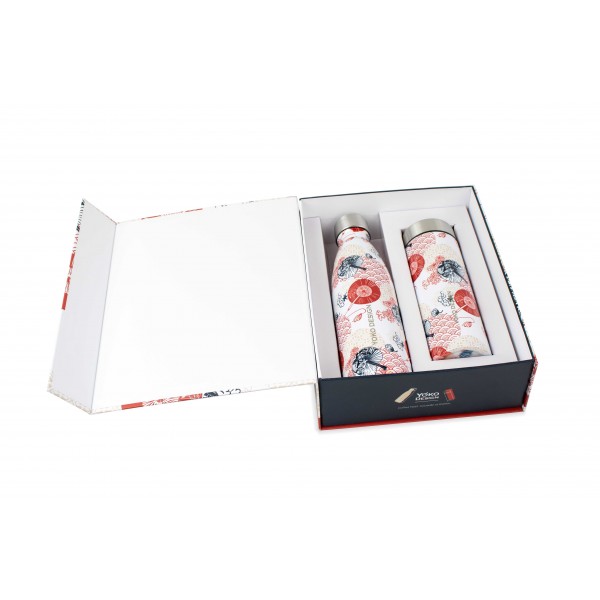 Japan Presentask, Flaska 500ml & Te-termos 350ml, Yoko - 2