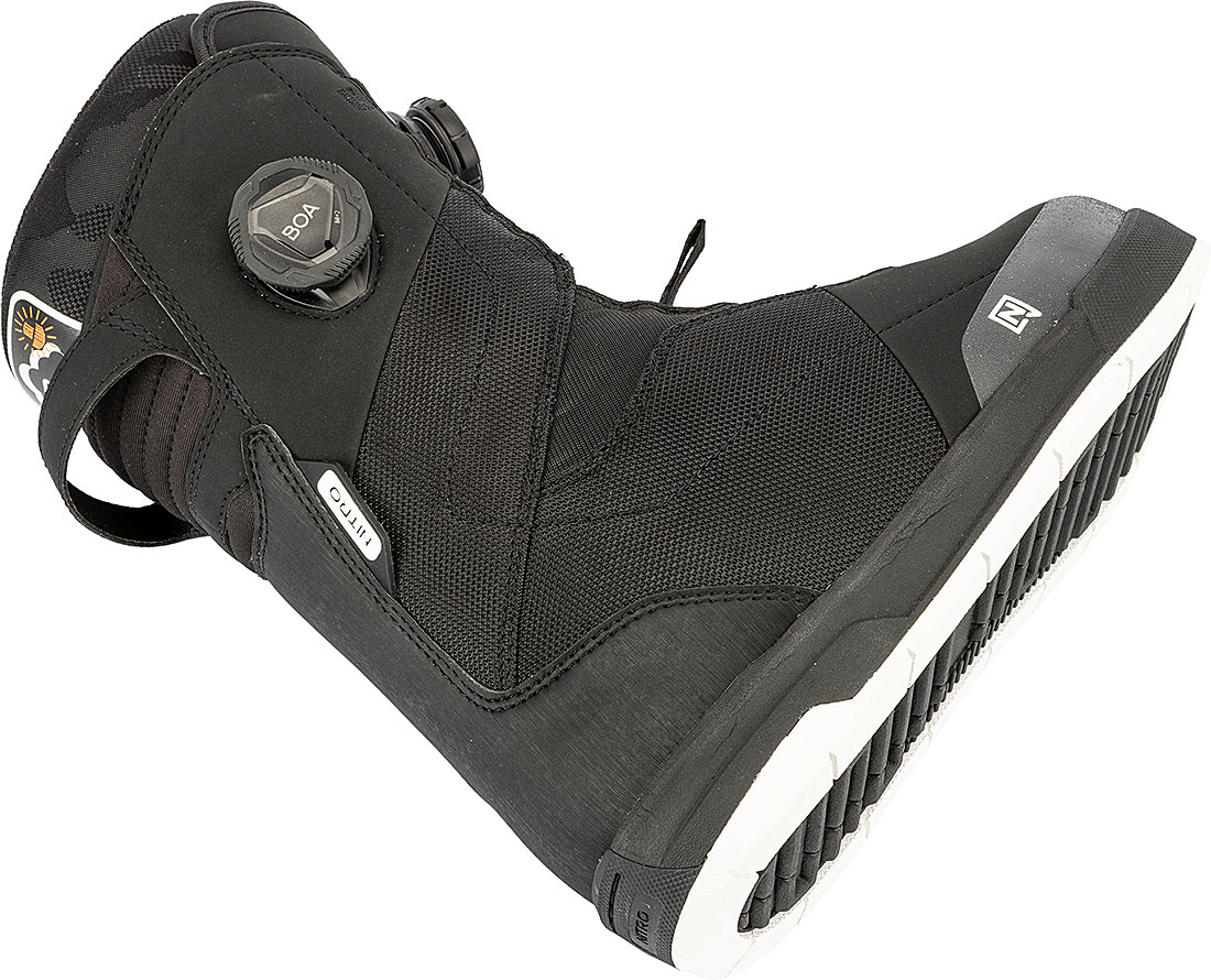 Nitro Snowboard Boots - Monarch Boa Black - 4