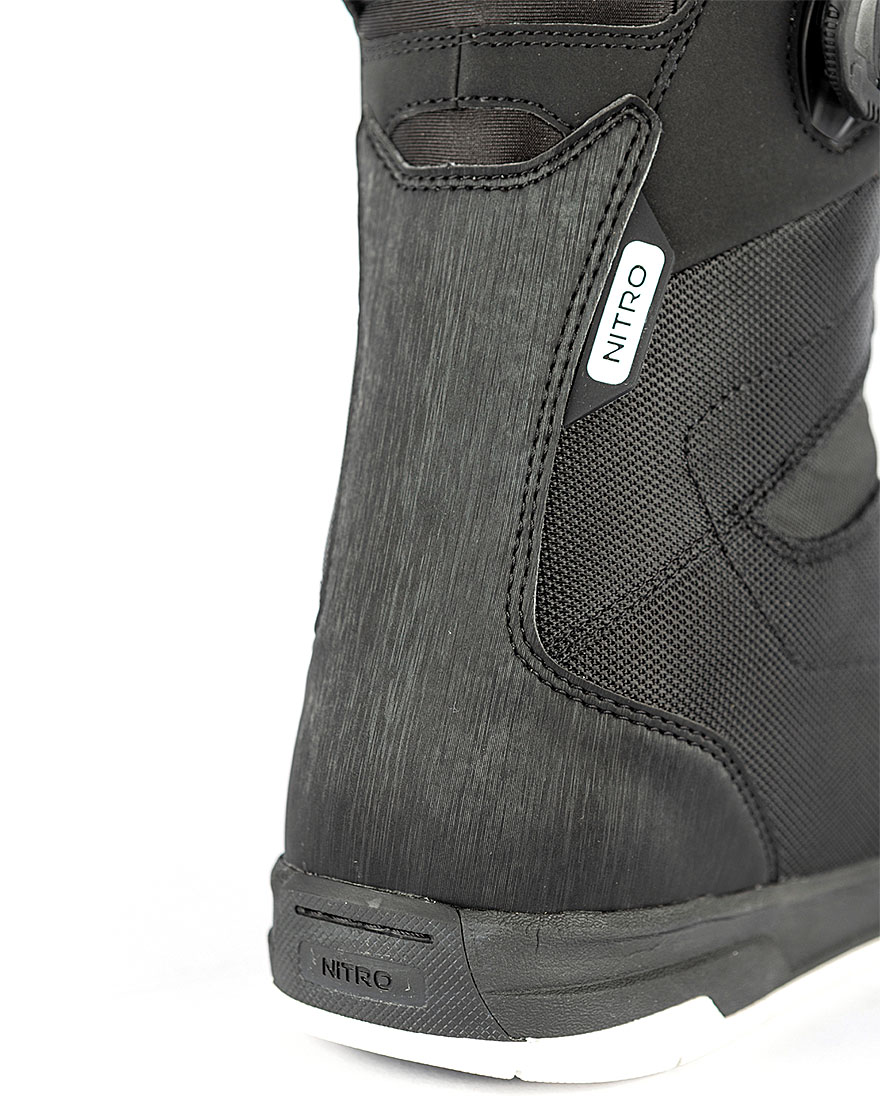 Nitro Snowboard Boots - Monarch Boa Black - 7