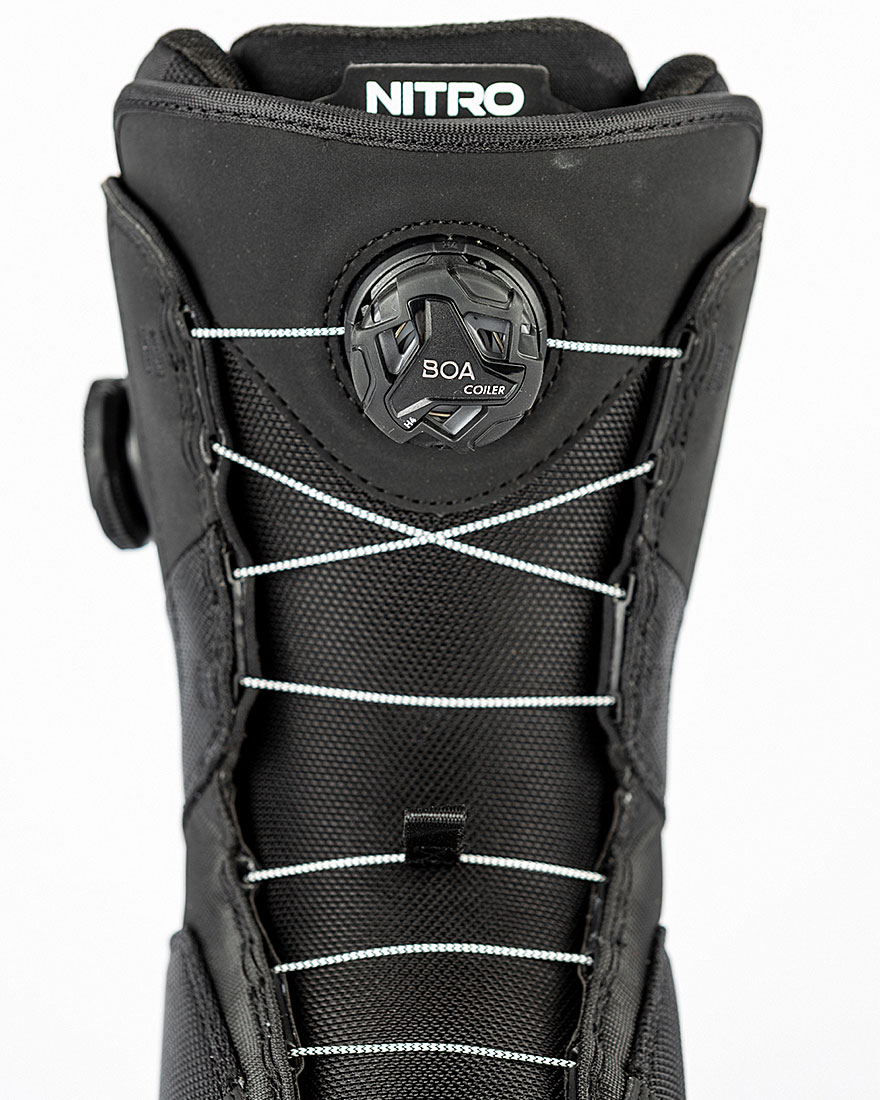 Nitro Snowboard Boots - Monarch Boa Black - 5