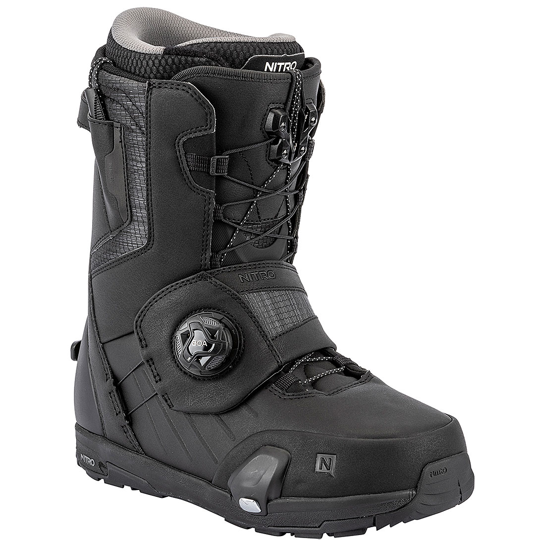 Nitro Snowboard Boots - Profile Step On Tls Black