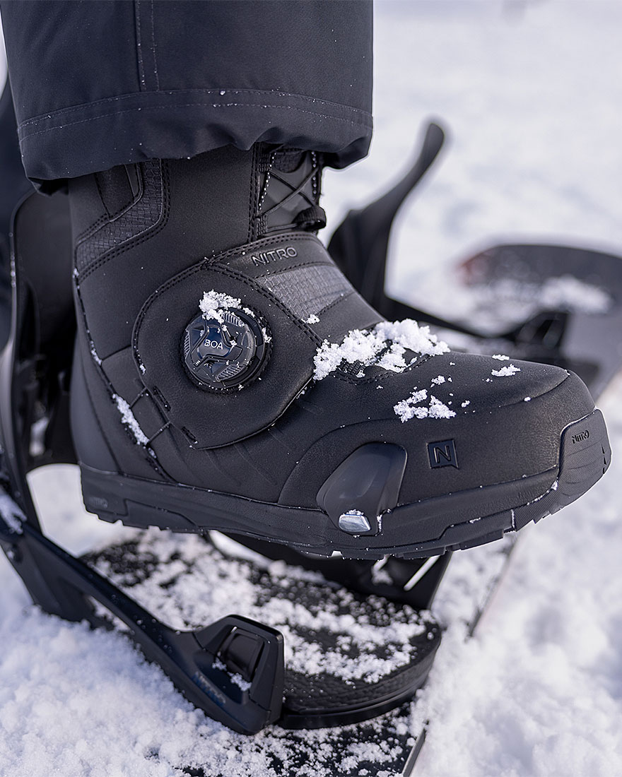 Nitro Snowboard Boots - Profile Step On Tls Black - 7