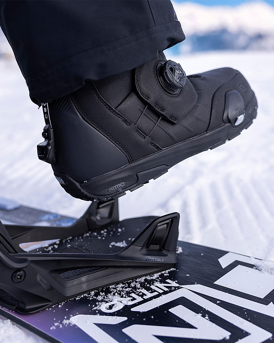 Nitro Snowboard Boots - Profile Step On Tls Black - 5