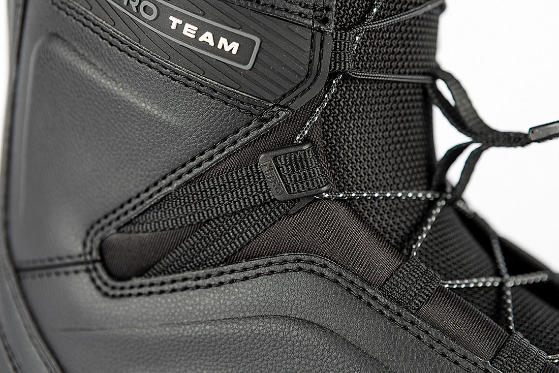 Nitro Snowboard Boots - Team Tls Wide Black - 6