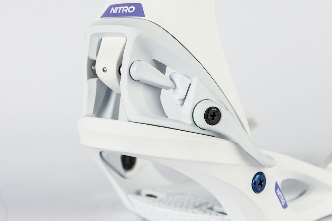 Nitro Snowboard Binding - Step On Womens White - 6