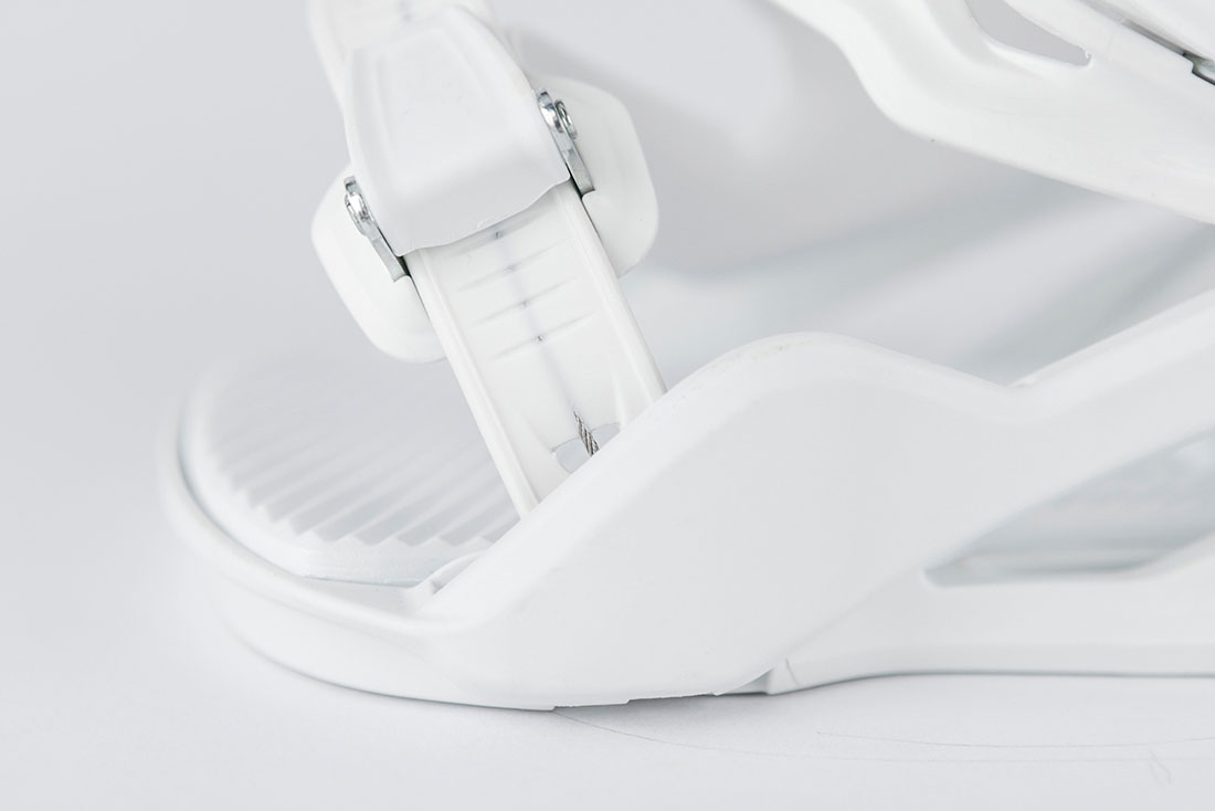 Nitro Snowboard Binding - Charger Micro White - 7