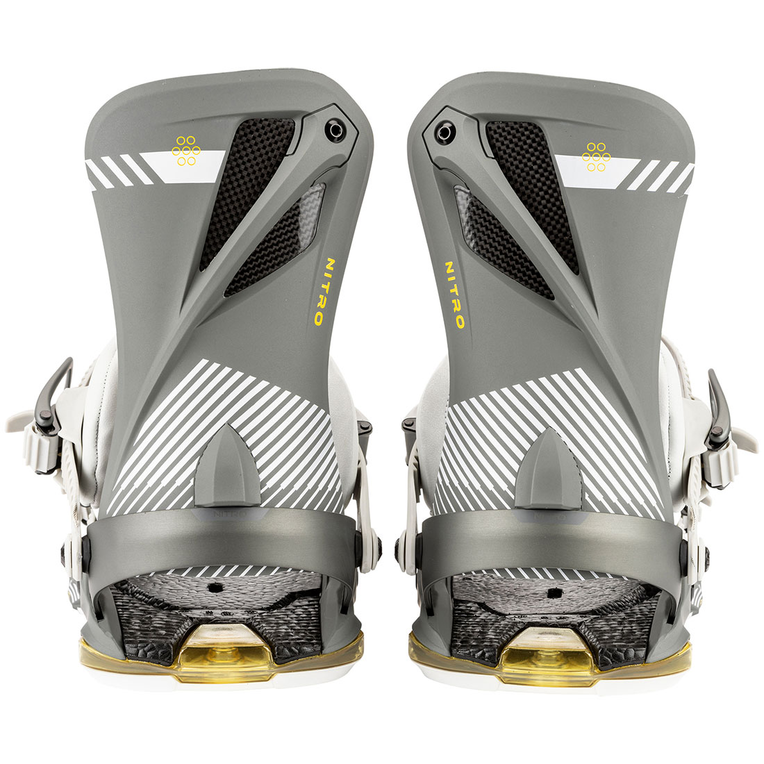 Nitro Snowboard Binding - Phantom Plus Tech Grey - 3