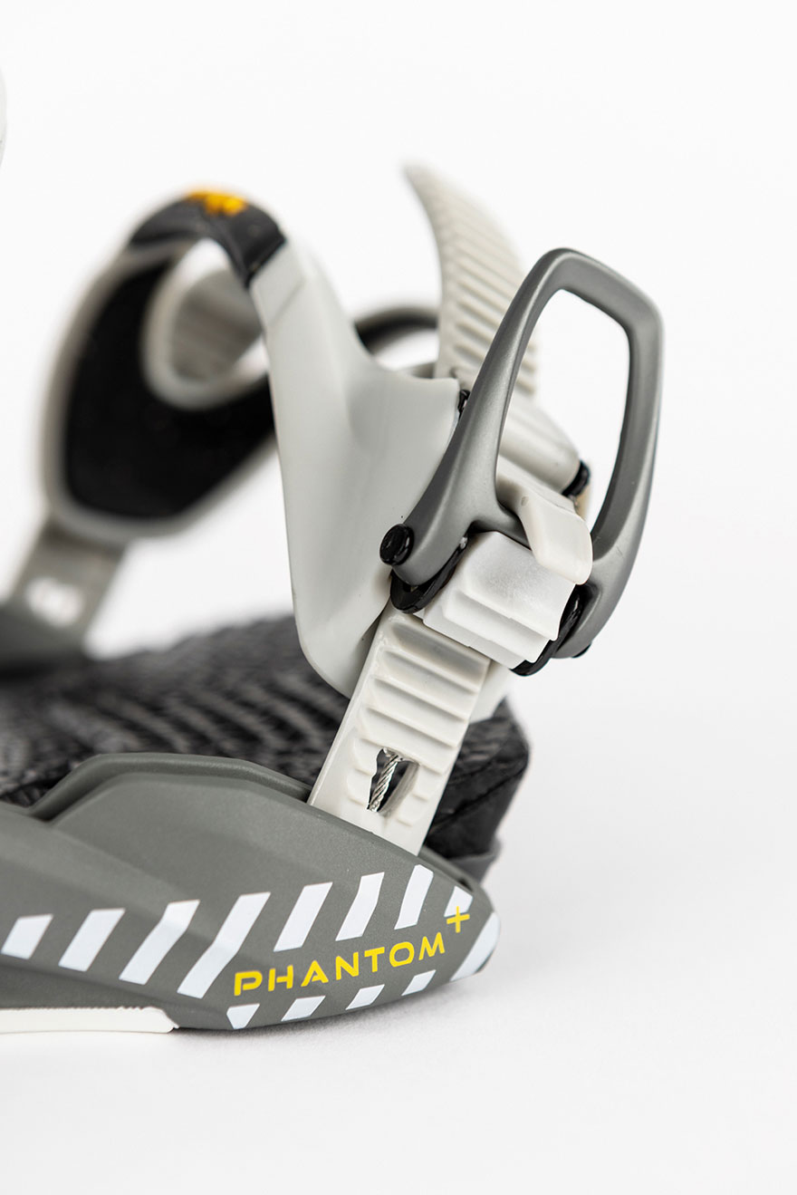 Nitro Snowboard Binding - Phantom Plus Tech Grey - 7