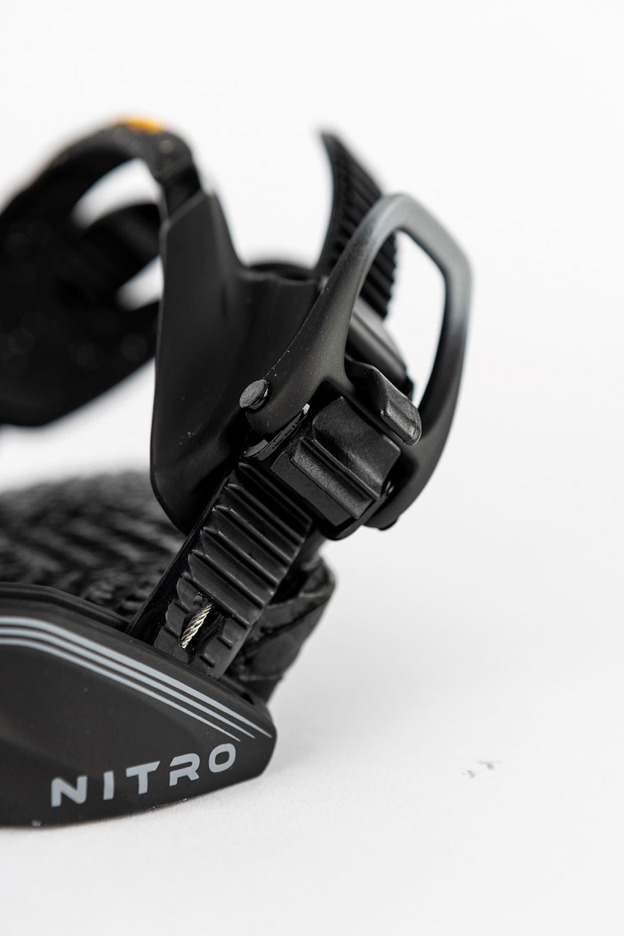 Nitro Snowboard Binding - Phantom Black Fade - 7