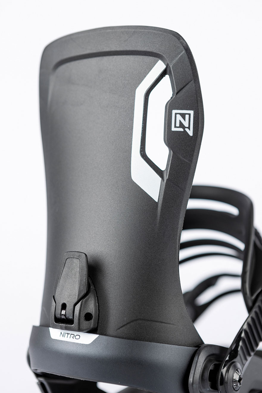 Nitro Snowboard Binding - Talent Ultra Black - 4