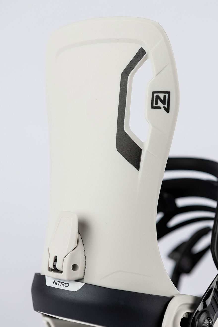 Nitro Snowboard Binding - Talent Neutral Gray - 5