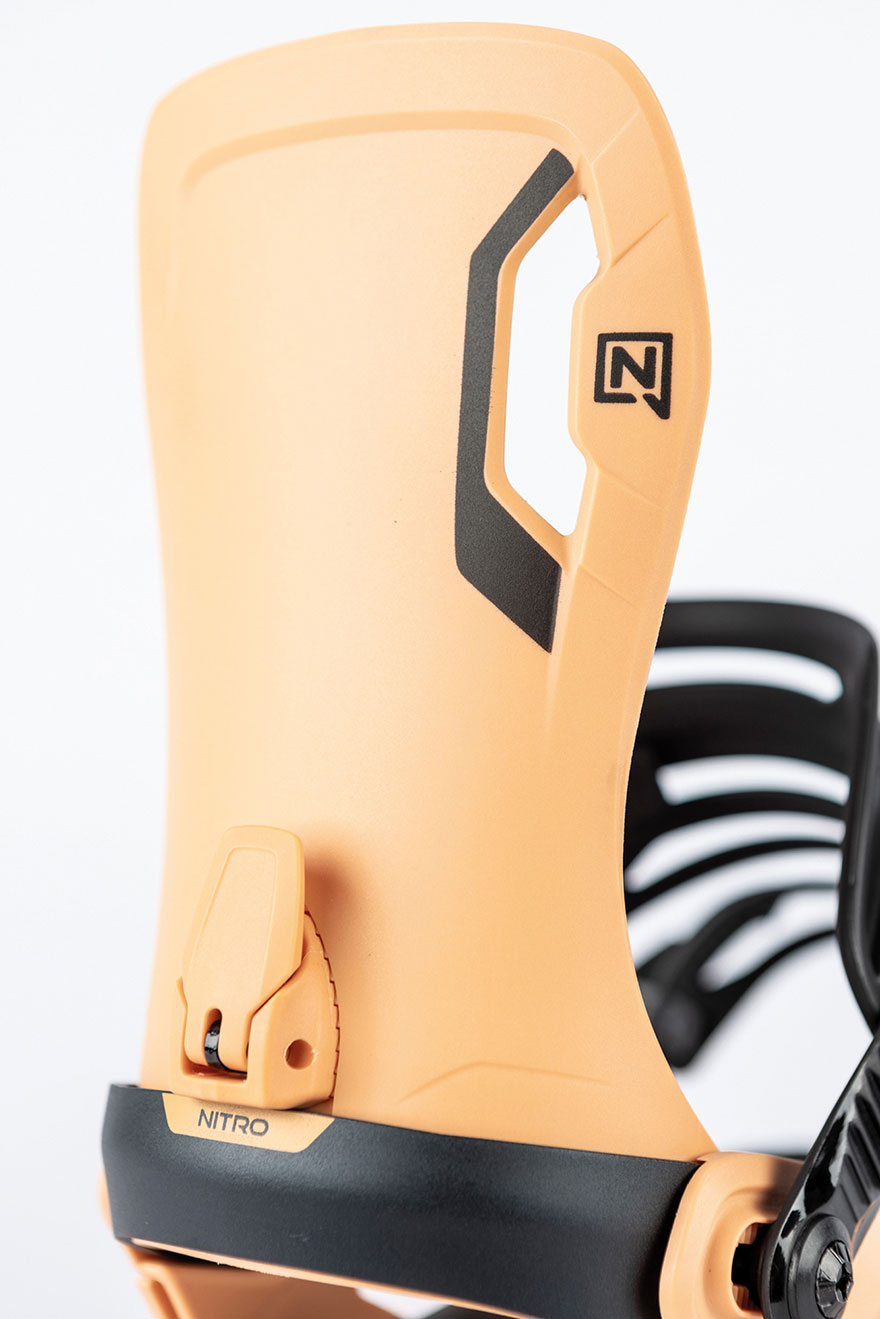 Nitro Snowboard Binding - Talent Coral - 4