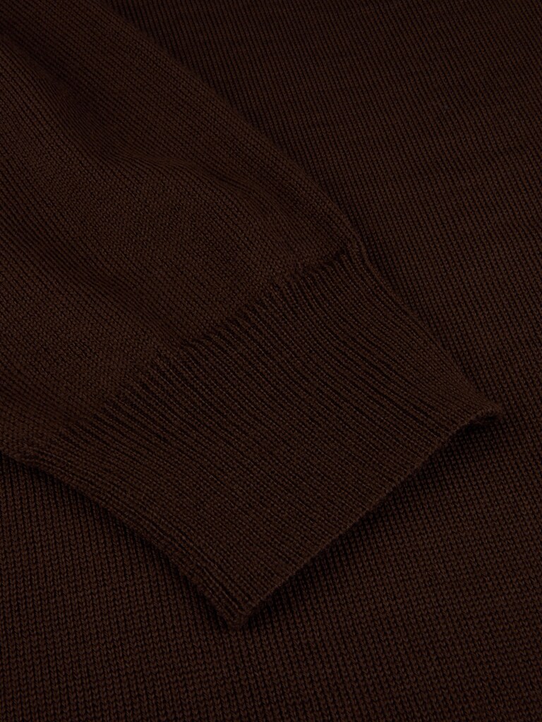 Stenströms Silja Knit Rollneck, Dark Brown - 4