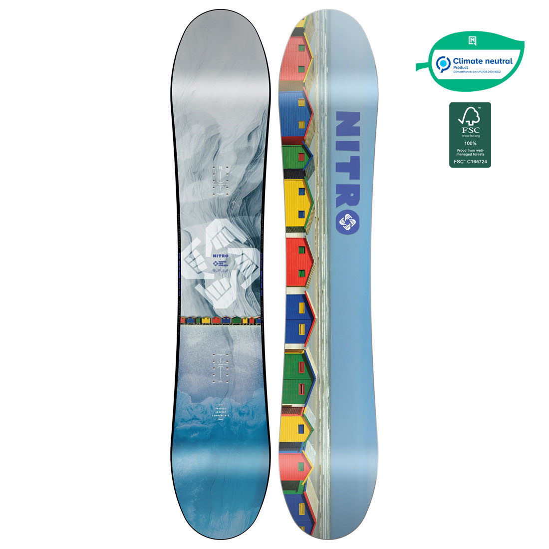 Nitro Snowboard - Santoku 159