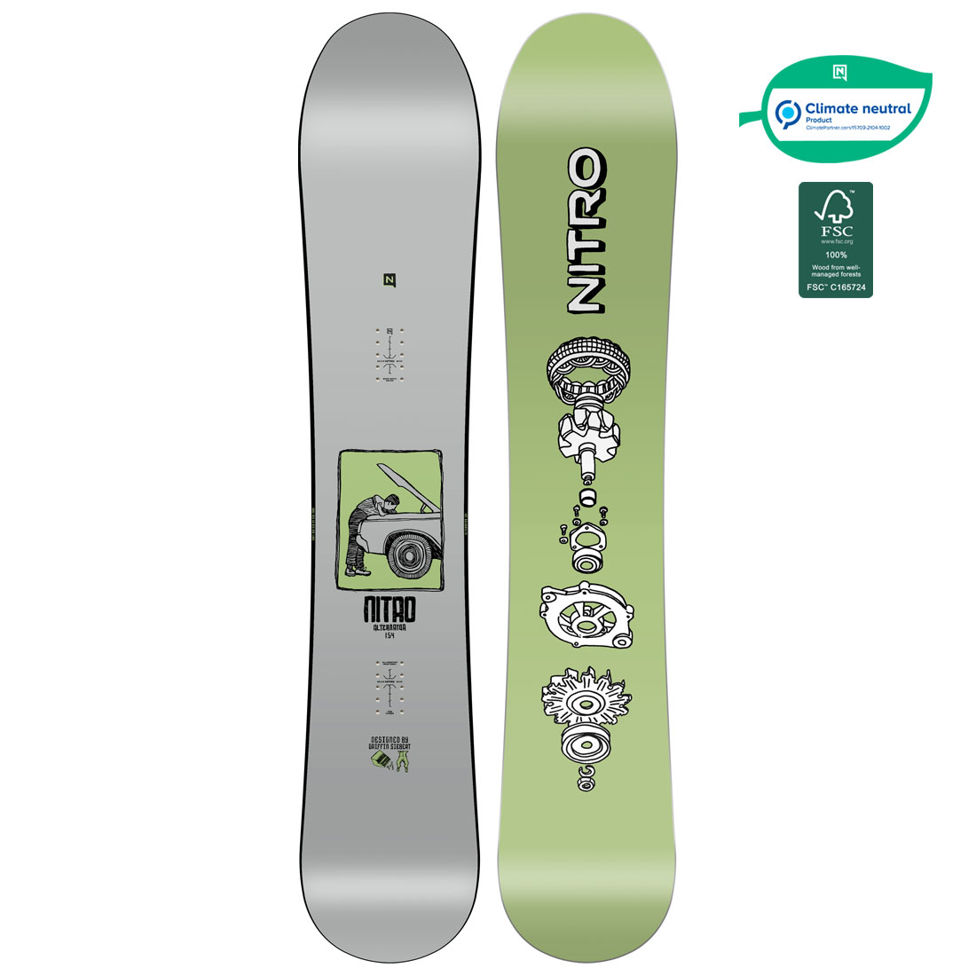 Nitro Snowboard - Alternator 162 (Wide)