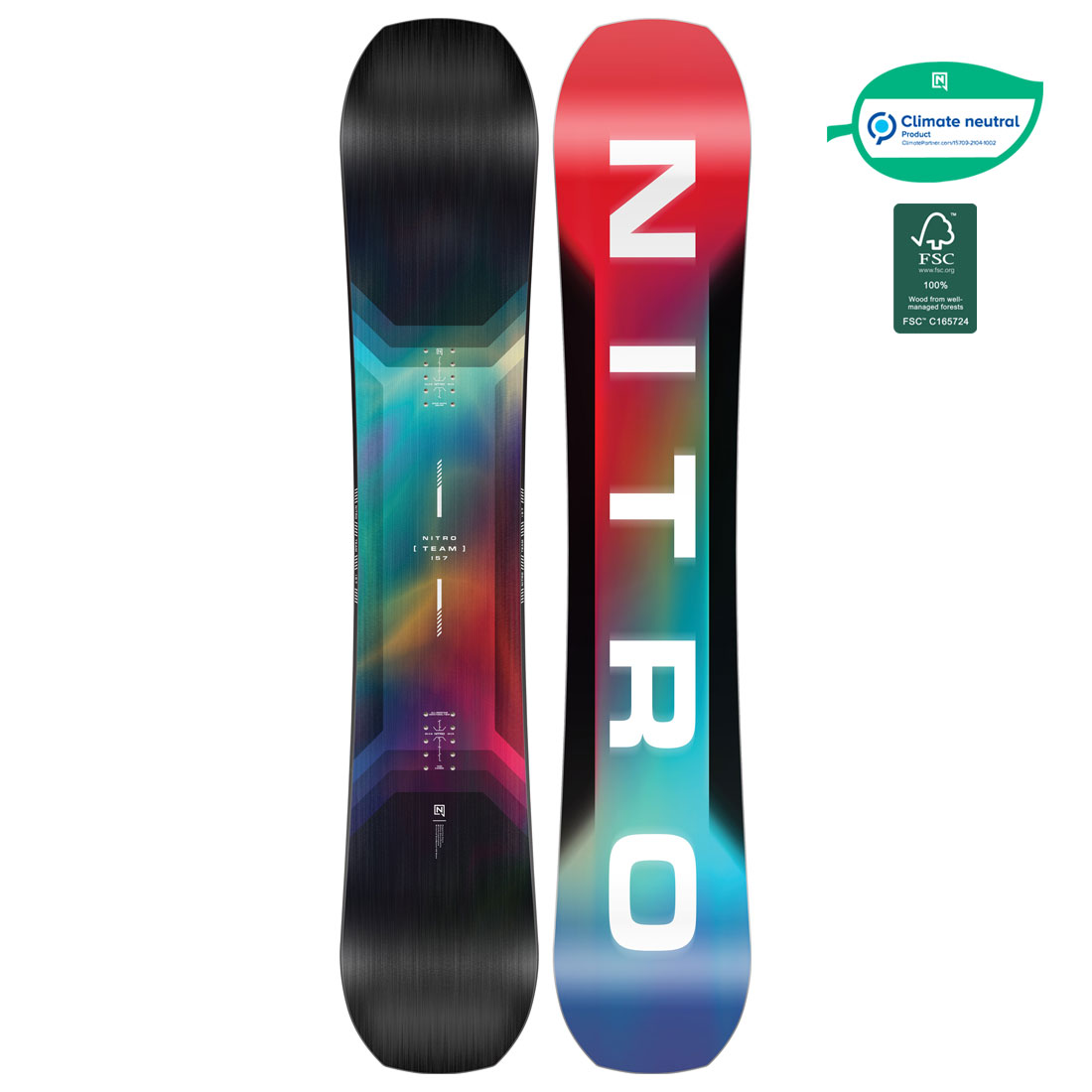 Nitro Snowboard - Team Wide 165 - Standtallshop.com