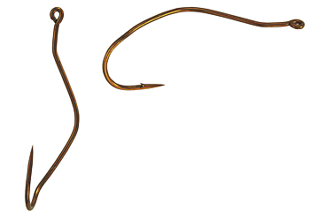 MUSTAD SLOW DEATH HOOK BRONS 10-PACK