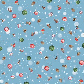 Tyg - Ornament Toss - "Frost & Fable"