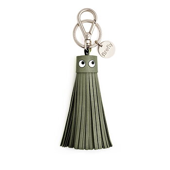Soft Tassel Reflector, Eye See You - Olive 