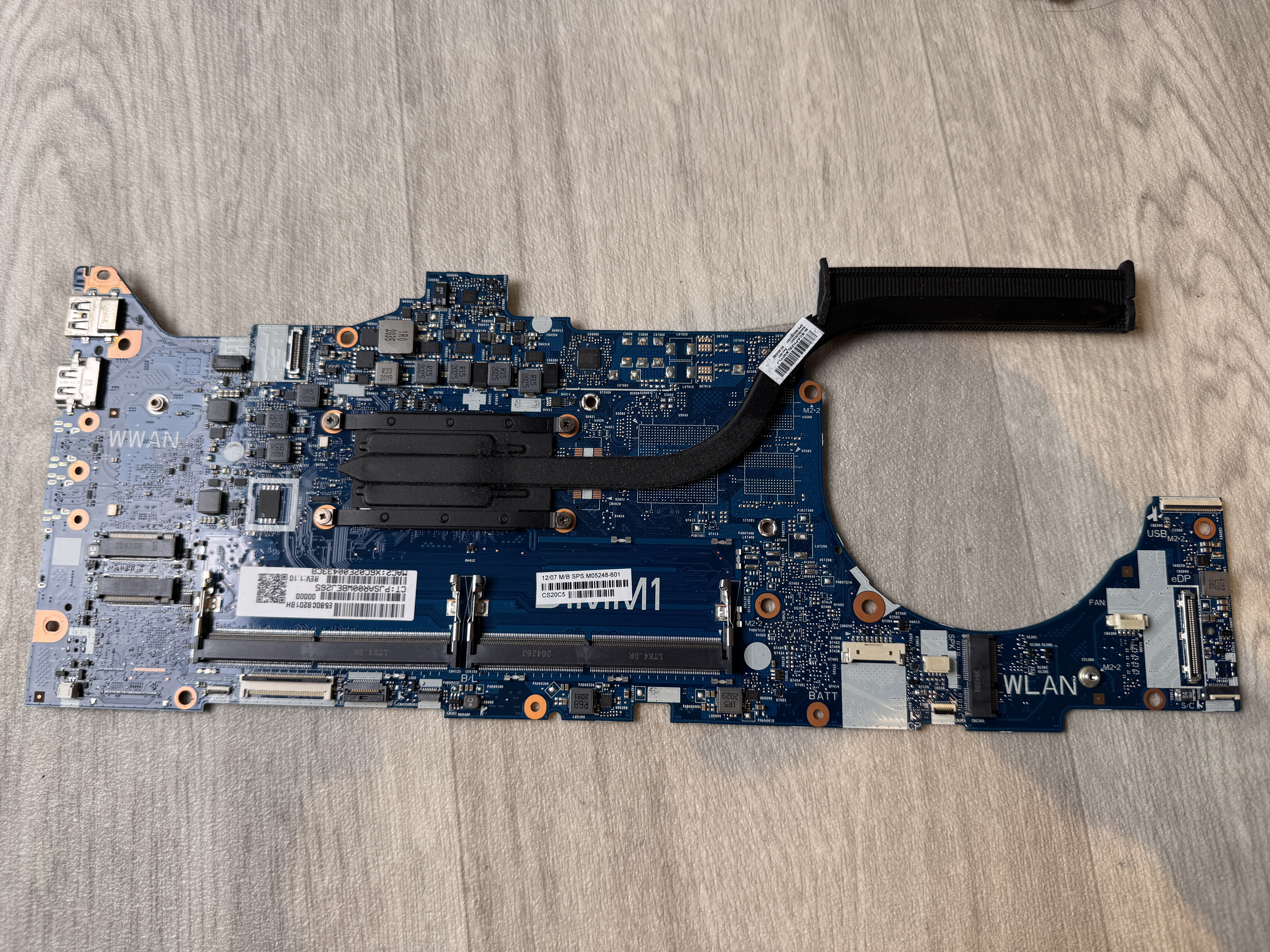 Moderkort HP EliteBook 850 G7 Core i5-10310U 2R8C9EC M05248-601