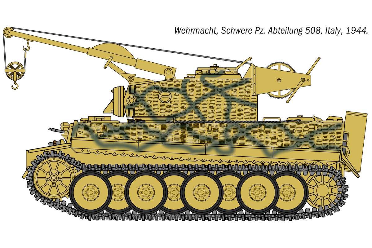 Tiger 'Stödfordon' 1/35 - 3