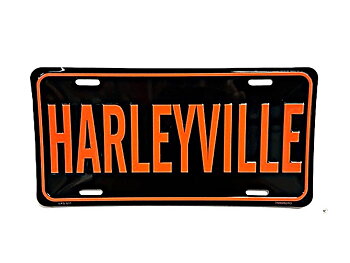 HARLEYVILLE !  Nummernschild.