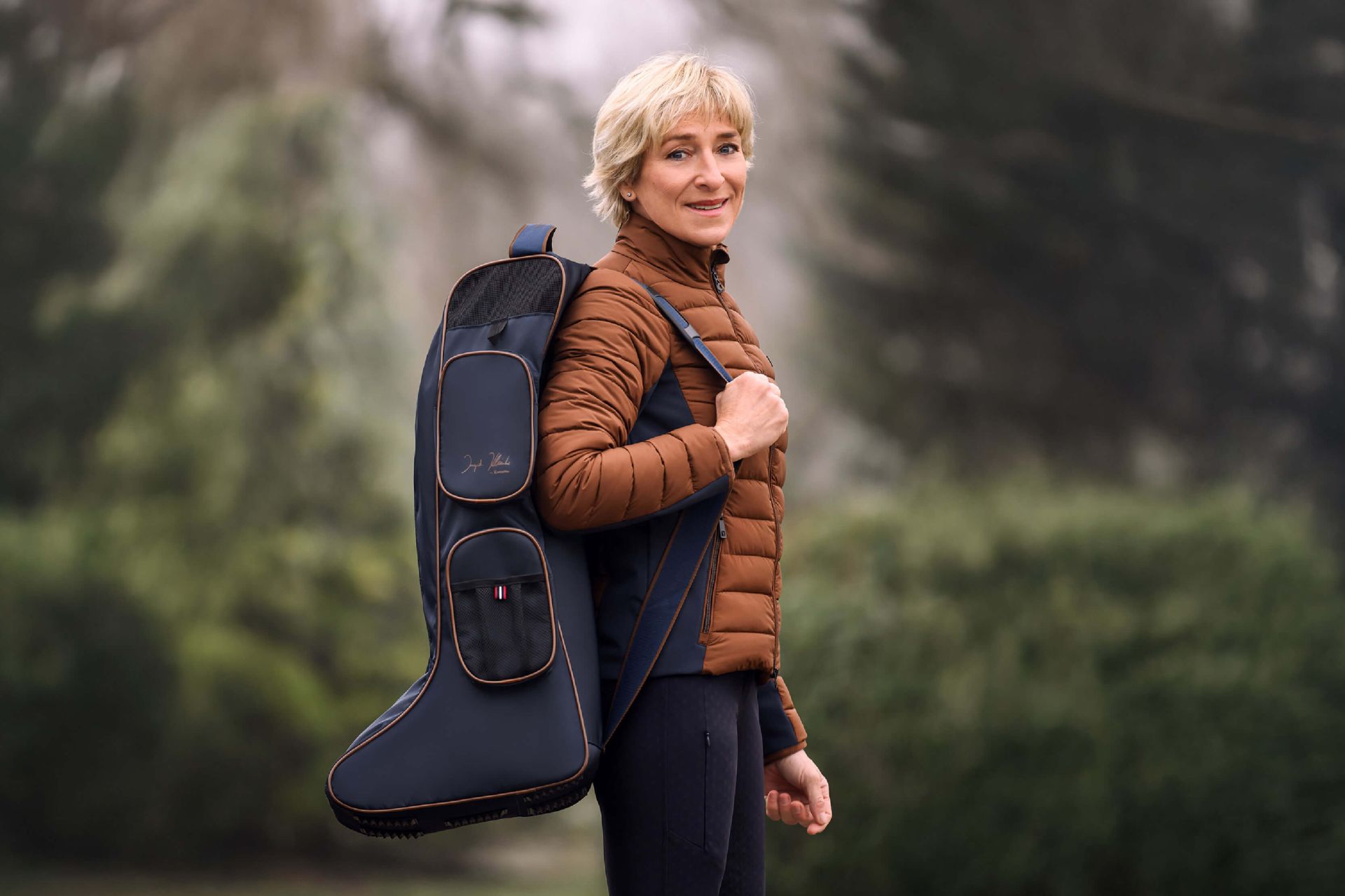 CAVALKORA Klimke Collection 2025 Hybrid Jacket - Tabak - sporty