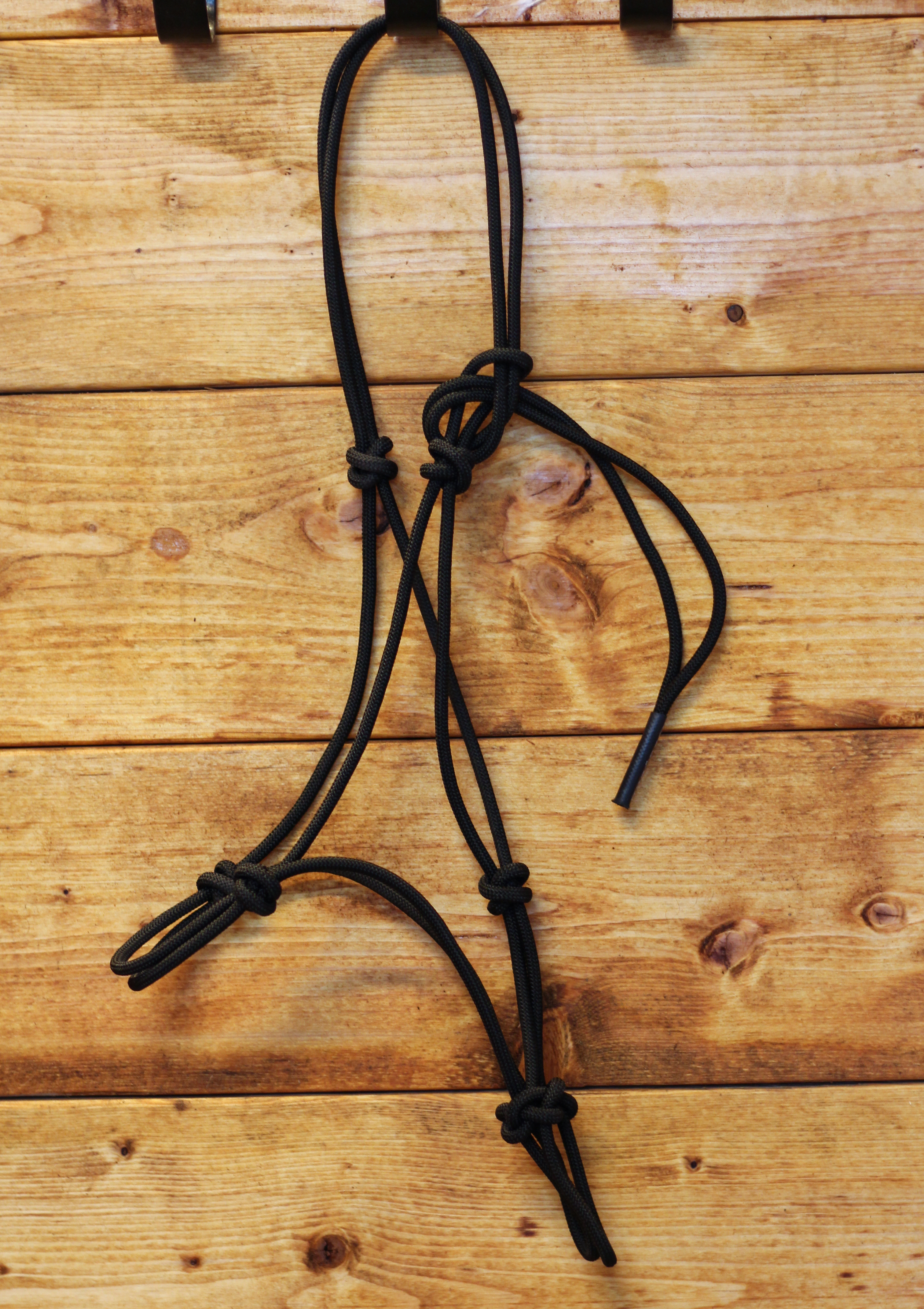 All That Standard Rope Halter - Black - 2