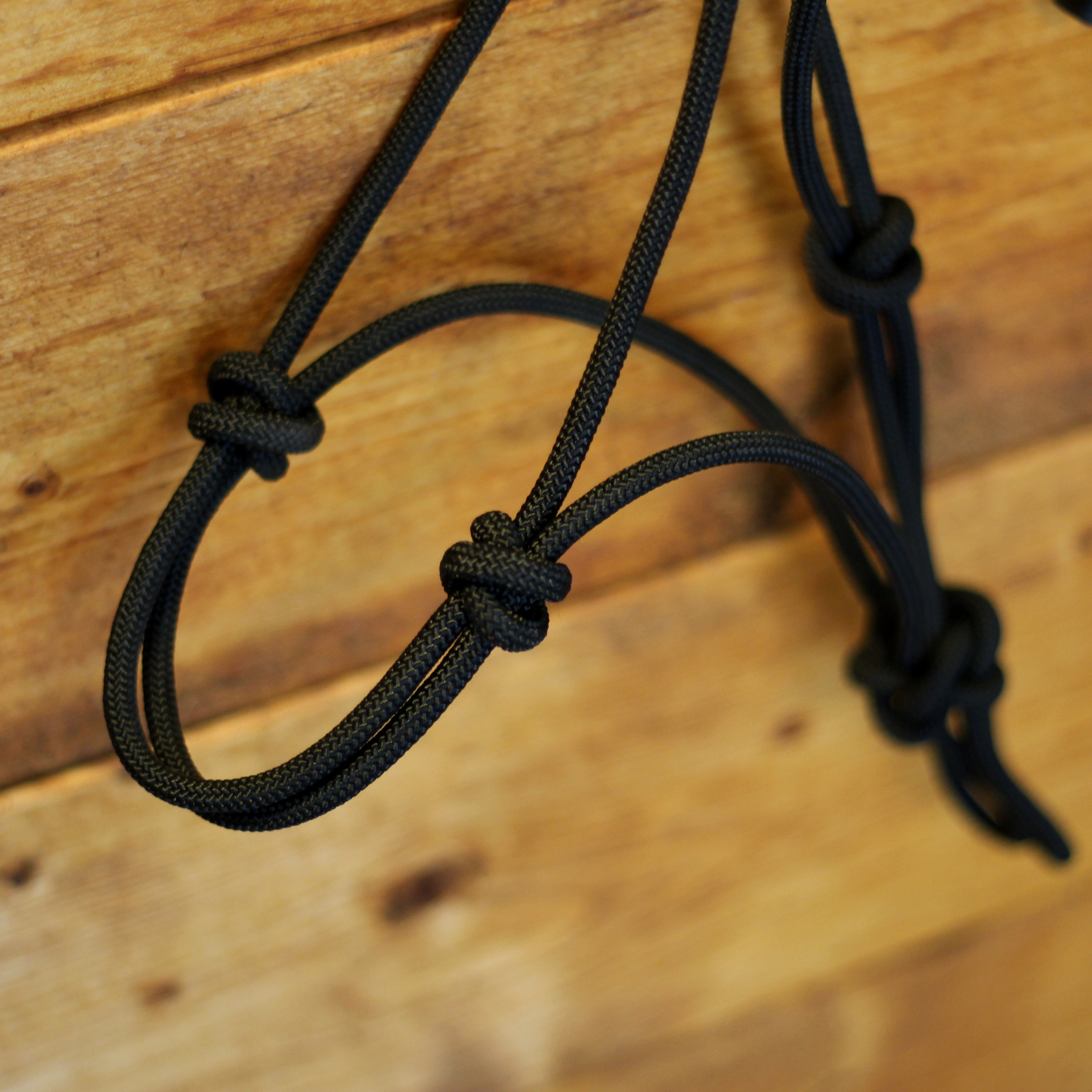 All That Standard Rope Halter - Black - 3
